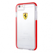 Ferrari On Track skal till  iPhone 6/7/8/SE 2020 - Transparent/röd