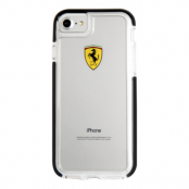 Ferrari On Track skal till iPhone 6/7/8/SE 2020 - Transparent/svart