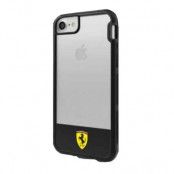 Ferrari Skal iPhone 7 / 8 / SE 2020 - Transparent / Svart