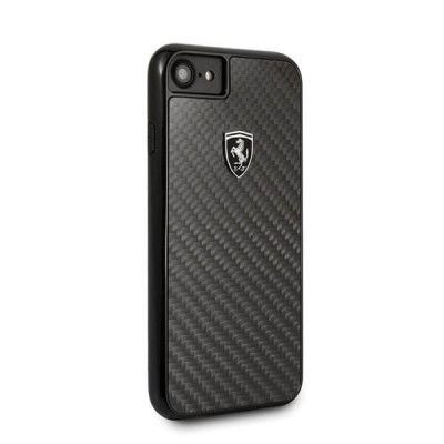 Ferrari Skal iPhone 7/8/SE 2020 Carbon Heritage - Svart