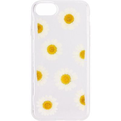 Flavr iPlate Real Flowers Daisy (iPhone 8/7/6/6S)
