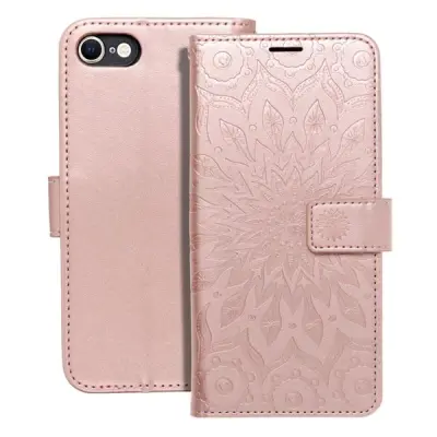 Forcell iPhone 7/8/SE (2020/2022) Plånboksfodral Mezzo - Mandala Rosa guld
