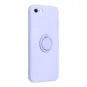 Forcell iPhone 7/8/SE (2020/2022) Skal Silikon Ring - Violett