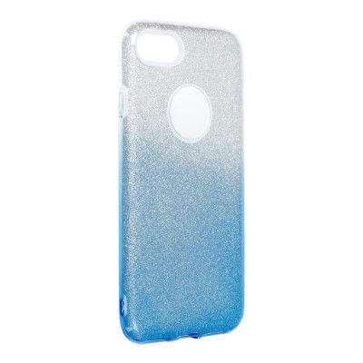 Forcell SHINING skal till iPhone 7/8 clear/Blå