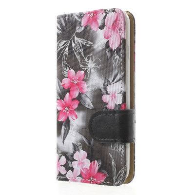 Fresh Flower Plånboksfodral till iPhone 7 - Svart