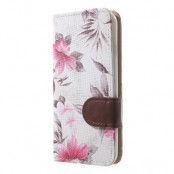 Fresh Flower Plånboksfodral till iPhone 7 - Vit