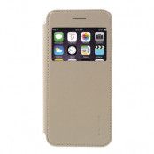 G-Case Mobilfodral med Fönster till iPhone 7 - Beige