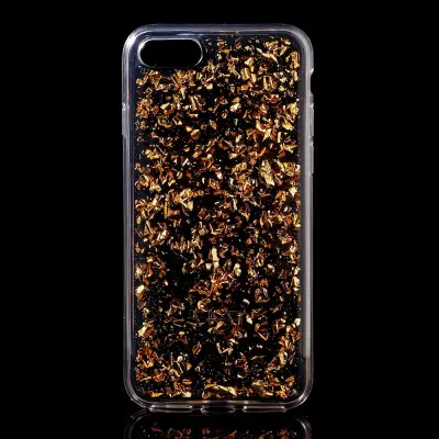 Glitter Sequins Mobilskal till iPhone 7 - Guld
