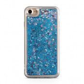 Glitter skal till Apple iPhone 7 - Dream Catcher Blue