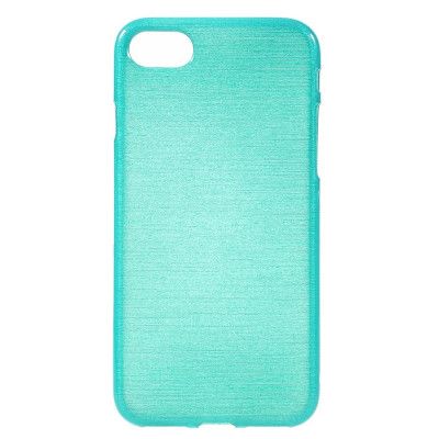 Glossy Brushed Mobilskal till iPhone 7 - Blå