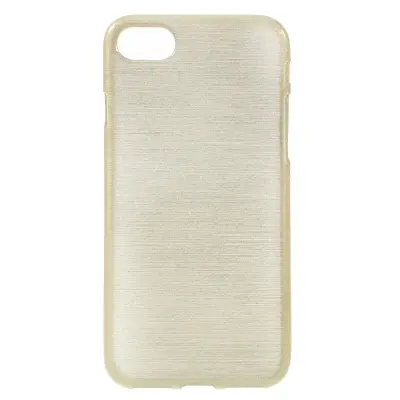 Glossy Brushed Mobilskal till iPhone 7 - Guld