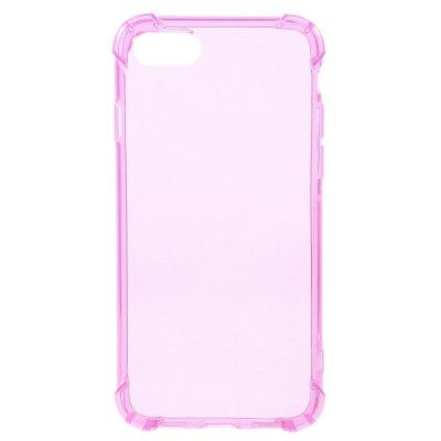 Glossy Gel Mobilskal till iPhone 7 - Mörkrosa