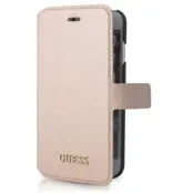 Guess Saffiano Look Wallet (iPhone 8/7) - Beige