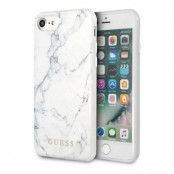 Guess Skal iPhone 7/8/SE 2020 Marble - Vit