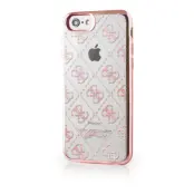 Guess Transparent TPU Mobilskal till iPhone 7 - Rose Gold