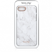 Happy Plugs Slim Case iPhone 7/8 - White Marble