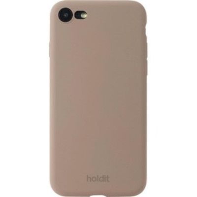 Holdit iPhone 7/8/SE 2020/2022 Mobilskal Silikon - Mocha Brun