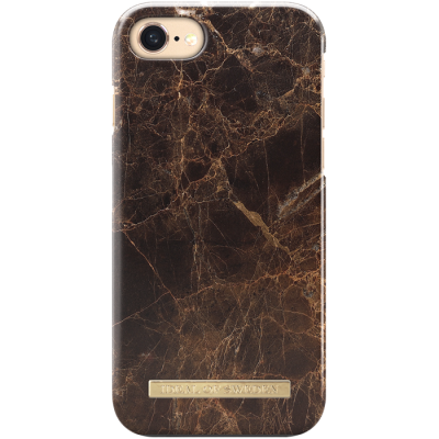 Ideal Fashion Case till iPhone 7 Plus - Brown Marble