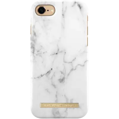 Ideal Fashion Case till iPhone 7 - White Marble (White Marble)