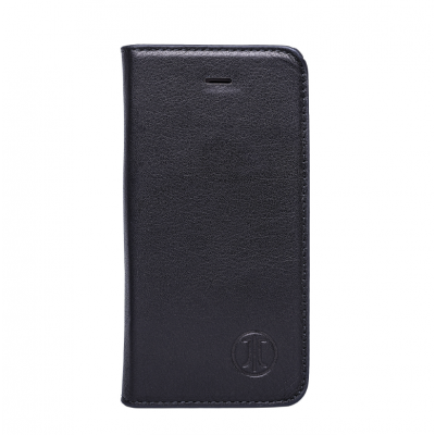 JT Berlin Magic Plånboksfodral av äkta läder till iPhone 7 - Svart (Svart)