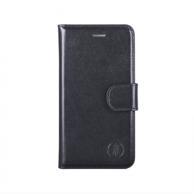 JT Berlin Plånboksfodral av äkta läder till iPhone 7 Plus - Svart (Svart)