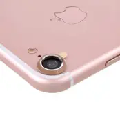 Kameralinsskydd i Härdat Glas till iPhone 7 - Guld