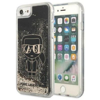 Karl Lagerfeld iPhone 7/8/SE 2020 Mobilskal Liquid Glitter