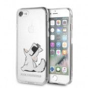 Karl Lagerfeld Skal iPhone 7/8/SE 2020 Choupette Fun - Transparent