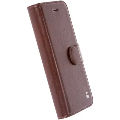 Krusell Ekerö Foliowallet 2in1 till iPhone 7 - Coffee