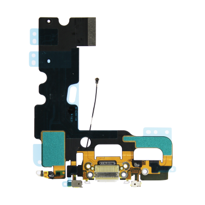 Laddkontakt med Flex till Apple iPhone 7 - Vit