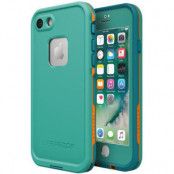 LifeProof Fre Case (iPhone 7) - Turkos/orange