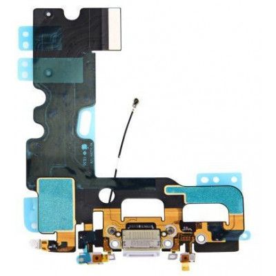 Lightningport Reservdel (iPhone 7) - Vit