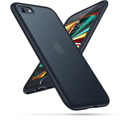 Mattfit Skal iPhone 7/8/SE (2020/2022) - Svart