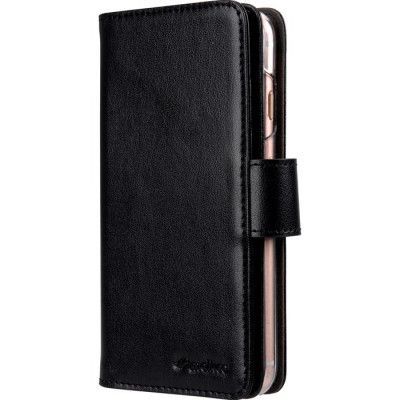 Melkco Plånboksfodral med många kortplatser till iPhone 7 - Svart