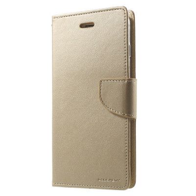Mercury Bravo Plånboksfodral till Apple iPhone 7 Plus - Gold (Guld)