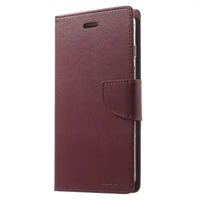 Mercury Bravo Plånboksfodral till Apple iPhone 7 Plus - Vinröd (Vinröd)