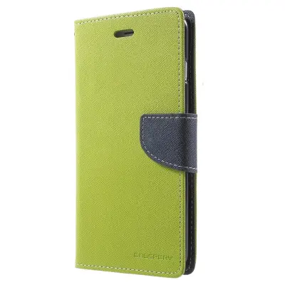 Mercury Fancy Diary Plånboksfodral till Apple iPhone 7 Plus - Grön (Grön)