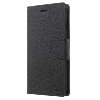 Mercury Fancy Diary Plånboksfodral till Apple iPhone 7 Plus - Svart (Svart)