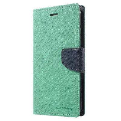 Mercury Fancy Diary Plånboksfodral till Apple iPhone 7 Plus - Turkos (Turkos)
