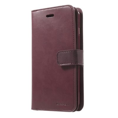 Mercury Mansoor Plånboksfodral till Apple iPhone 7 Plus - Vinröd