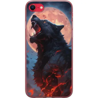 Mobilskal till Apple iPhone 7 med Ylande varg