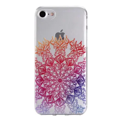 Mobilskal till iPhone 7 - Colorful Flower