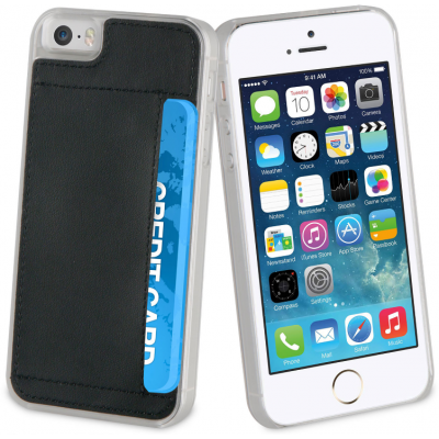 Muvit Card Case (iPhone 8/7) - Svart