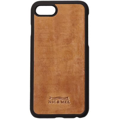 Nic & Mel Charles Mobilskal iPhone 7 - Cognac