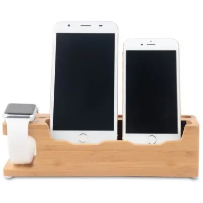 Trolsk Bamboo Desktop Station