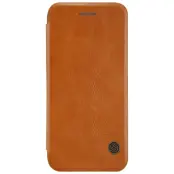 Nillkin Qin Flip Case (iPhone SE2/8/7) - Brun
