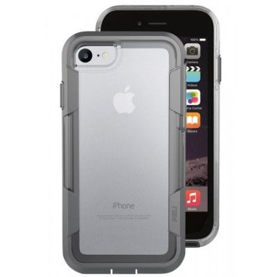 Peli Voyager 4 layer drop skal till iPhone 7 - Clear Grå (Grå)