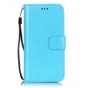 Plånboksfodral till iPhone 7 - Blå Fjäril