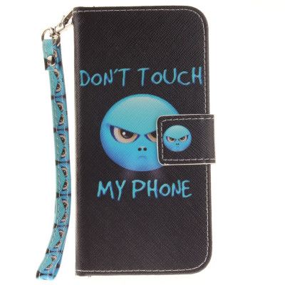Plånboksfodral till iPhone 7 - Don't Touch My Phone