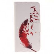 Plånboksfodral till iPhone 7 - Fjäder